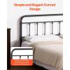 VEVOR Metal Headboard, Queen Size Headboard with Adjustable Height, W59.65 x H40.55 x D1.5 inches, Ideal for Bedroom, Hotel, Homestay, Dormitory, Black(Metal)