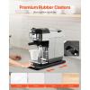 VEVOR Mixer Slider Mat for Tilt Head Kitchen Aid 4.5-5 Qt Stand Mixer, kitchenaid Mixer Slider with PTFE Feet, Kitchen Countertop Storage Accessories Moving Tray attachments (Natural Wood)(Black)