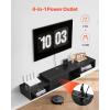 VEVOR Modern Floating TV Stand, 71” Wall Mounted Media Console for 80 inch TVs, Floating Entertainment Center Under TV Shelf with Storage Cabinet for Bedroom & Living Room, White(Black)