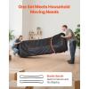 VEVOR Moving Blankets 12 Pcs, 72 x 40 in (32 lbs/dz) Large Packing Blankets with Cotton Filling, Heavy Duty Nonwoven Fabric Padded Moving Blanket for Shipping, Wrapping, Protecting Furniture(12 Pcs(32 lbs/dz))