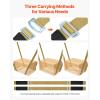 VEVOR Moving Straps, Supports up to 1000 lbs, 2-Person Lifting and Moving System with 2 Harness & 2 Load-Bearing Straps, Adjustable Lifting for Furniture Appliances Mattresses