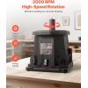 VEVOR Oscillating Spindle Sander, 2400RPM Benchtop Spindle Sander with 6 Sleeves (1/2″-3″), 5/8″ Stroke, 15.6″ x 11.6″ Cast Iron Worktable for Furniture Finishing, Crafts Sanding, DIY Woodworking(15″x11.5″)