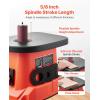VEVOR Oscillating Spindle Sander, 2400RPM Benchtop Spindle Sander with 6 Sleeves (1/2″-3″), 5/8″ Stroke, 15.6″ x 11.6″ Cast Iron Worktable for Furniture Finishing, Crafts Sanding, DIY Woodworking(15.6″x11.6″)