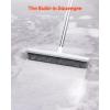 VEVOR Pet Hair Removal Broom, 58.46 in Adjustable Long Handle, Rubber Broom with Built in Squeegee Reusable Dog Cat Hair Remover, for Couch Furniture Hardwood Floor Tile