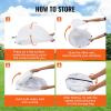 VEVOR Portable Paint Booth, Larger Spray Paint Tent with Built-in Floor & Mesh Screen & Windproof Hooks, Painting Tent Station for Furniture DIY Hobby Tool, 7.5×5.2×5.2ft Spray Paint Shelter(L40*w35*h40inch)