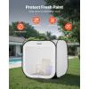 VEVOR Portable Paint Booth, Larger Spray Paint Tent with Built-in Floor & Mesh Screen & Windproof Hooks, Painting Tent Station for Furniture DIY Hobby Tool, 7.5×5.2×5.2ft Spray Paint Shelter(L30*W30*H30inch)