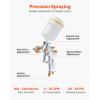VEVOR Siphon Feed Spray Gun, High Atomization Air Paint Spray Gun, 1000cc Automotive Paint Sprayer with 1.8 mm Nozzle, Adjustable Flow Rate & Air Volume for Car, Furniture, Wall, House Painting(HVLP -1.3/1.4/1.7mm)