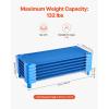 VEVOR Stackable Kiddie Cot, 6 Pack Portable Toddler Nap Cots, Standard Size 52″ L x 23″ W Daycare Cots for Kids, Preschool Classroom Daycare Beds for Sleeping, Resting, Naptime, Blue(52″ L x 23″ W – 6Pcs)