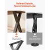 VEVOR Table Legs, 29.5″ H x 23.6″ W Steel Furniture Legs, Modular Design, Easy Assembly, 2204 lbs Max Load Heavy Duty, for Home Office Desk, Coffee Dinner Bar Tables, Workbench,2 PCS, X Frame, Black