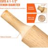 VEVOR Tenon Cutter, 1″/25.4mm & 1.5″/38mm & 2″/50.8mm, Premium Aluminum & Steel Log Furniture Cutter, with Dual Curved Blades & Button Screws Home Master Kit, Commercial Starter’s Tool for Home DIY(Curved Blade-1.5 in)