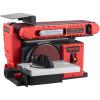 VEVOR 5″ Disc Sander & 1″ x 30″ Belt Sander, 250W Benchtop Belt Disc Sanders Combo with 0-45° Adjustable Worktable & Dust Collection Ports for Woodworking, Furniture Refinishing, DIY Crafting(6″ Disc & 4″ x 36″ Belt Sander Combo)