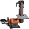 VEVOR 5″ Disc Sander & 1″ x 30″ Belt Sander, 250W Benchtop Belt Disc Sanders Combo with 0-45° Adjustable Worktable & Dust Collection Ports for Woodworking, Furniture Refinishing, DIY Crafting(6″ Disc & 2″ x 42″ Belt Sander Combo)