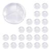 VEVOR Corner Protectors Baby Proofing, 24 Pack, Clear & Transparent Table Corner Guards Covers for Baby Safety, 1.34-inch Depth, 0.28-inch Thickness, Strong Adhesive, Cushion for Furniture Sharp Edges