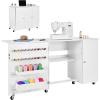 White W/ Cabinet