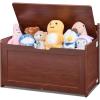 VEVOR Kids Reading Nook Bench, Toddler Bookshelf and Bookcase with Detachable Seat Cushion, 6-Cubby Storage Organizer Bench with 3 Drawers, Ideal for Playroom, Bedroom, Living Room or Entryway, White(Cherry)