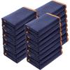 VEVOR Moving Blankets, 80″ x 72″, 35 lbs/dz Weight, 12 Packs, Professional Non-Woven & Recycled Cotton Packing Blanket, Heavy Duty Mover Pads for Protecting Furniture, Floors, Appliances, Blue/Orange(Blue/Orange)