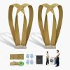 VEVOR Moving Straps, 2-Person Lifting and Moving System with 2 Harness Straps, 1 Load-Bearing Strap & 1 Handheld Strap, Adjustable Lifting Shoulder Straps Move Furniture Appliances Mattresses(Moving Straps 4 Pack)