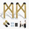VEVOR Moving Straps, Supports up to 1000 lbs, 2-Person Lifting and Moving System with 2 Harness Straps, Move Furniture Appliances Mattresses