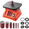 VEVOR Oscillating Spindle Sander, 2400RPM Benchtop Spindle Sander with 6 Sleeves (1/2″-3″), 5/8″ Stroke & 15.4 x 16.3-inch Wide Worktable for Furniture Finishing, Crafts Sanding, DIY Woodworking