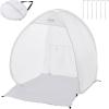 VEVOR Portable Paint Booth, Larger Spray Paint Tent with Built-in Floor & Mesh Screen & Windproof Hooks, Painting Tent Station for Furniture DIY Hobby Tool, 7.5×5.2×5.2ft Spray Paint Shelter(L40*w35*h40inch)
