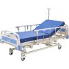 VEVOR Premium 3 Function Full Electric Hospital Bed, ICU Electric Medical Bed with Backrest, Legrest & Height Adjustment, 5″ Locking Casters, High-Density Mattress for Home Hospital, 550LBS Loading(84x38x34inch)