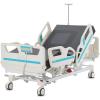 VEVOR Premium 3 Function Full Electric Hospital Bed, ICU Electric Medical Bed with Backrest, Legrest & Height Adjustment, 5″ Locking Casters, High-Density Mattress for Home Hospital, 550LBS Loading(84X43x28inch)