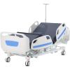 VEVOR Premium 3 Function Full Electric Hospital Bed, ICU Electric Medical Bed with Mattress & IV Pole, Handheld Controller and 5-Inch Locking Casters for Home Hospital Use, 440LBS Loading(5 Functions)
