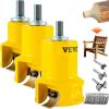 VEVOR Tenon Cutter, 1″/25.4mm & 1.5″/38mm & 2″/50.8mm, Premium Aluminum & Steel Log Furniture Cutter, with Dual Curved Blades & Button Screws Home Master Kit, Commercial Starter’s Tool for Home DIY(Curved Blade-1.0 &1.5 & 2.0in)