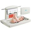 VEVOR Wall-Mounted Baby Changing Station, Horizontal Foldable Diaper Change Table with Safety Straps and Hanging Rods, Use in Commercial Bathrooms, Daycare Centers for Newborns & Infant(Wall-Mounted Diaper Changing Station)