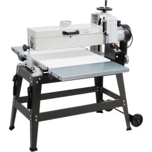 VEVOR 22″ Drum Sander with Stand & Extension Tables, 1.75HP 1440RPM Dual Motor Drum Sander for Woodworking – Variable Speed Conveyor Belt, 4″ Dust Collection Port for Cabinet & Furniture Finishing
