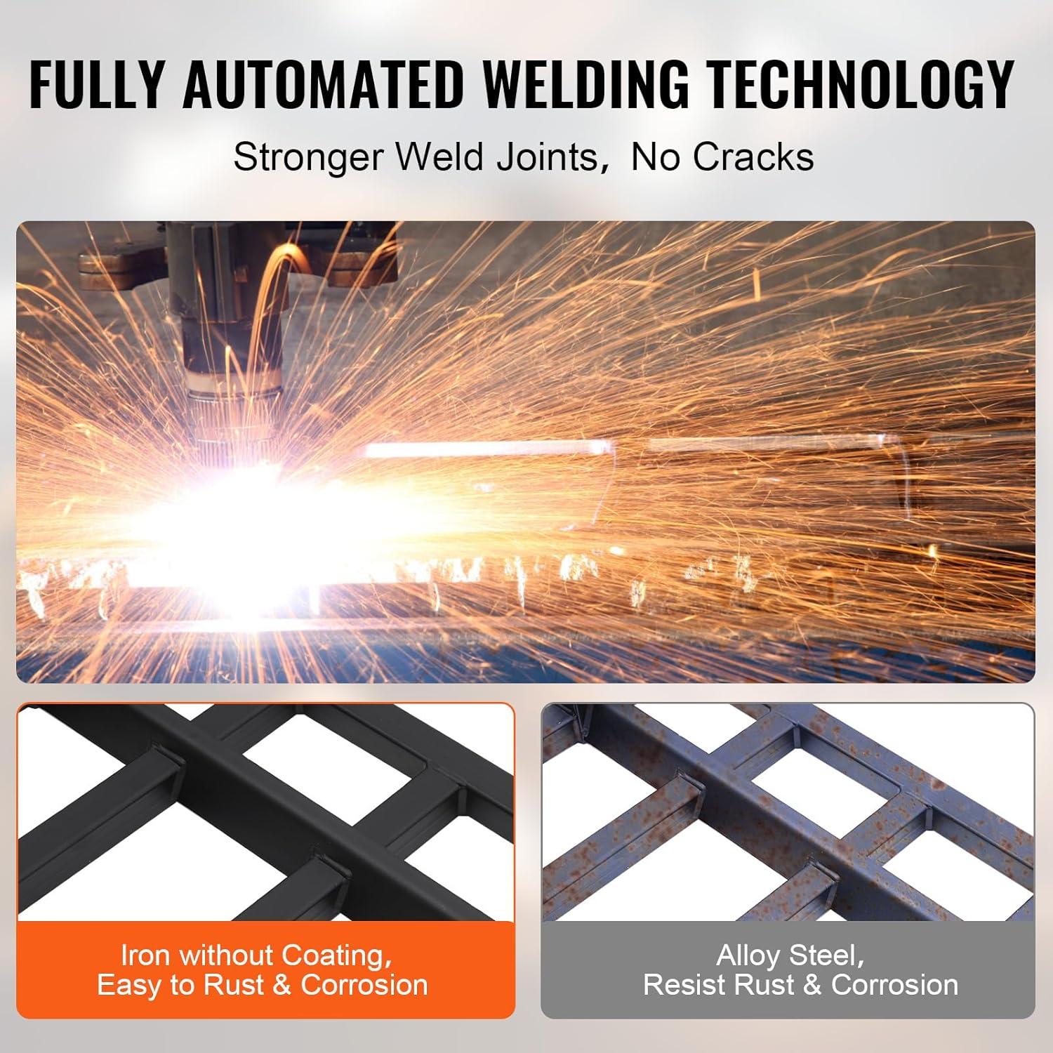image:imageVEVOR Clamp on Debris Forks for 60 inch Buckets 4560 lbs Loading Weight Pallet Forks for Loader Tractor Buckets Skidsteer for Removing Limbs Yard Waste and Debris48