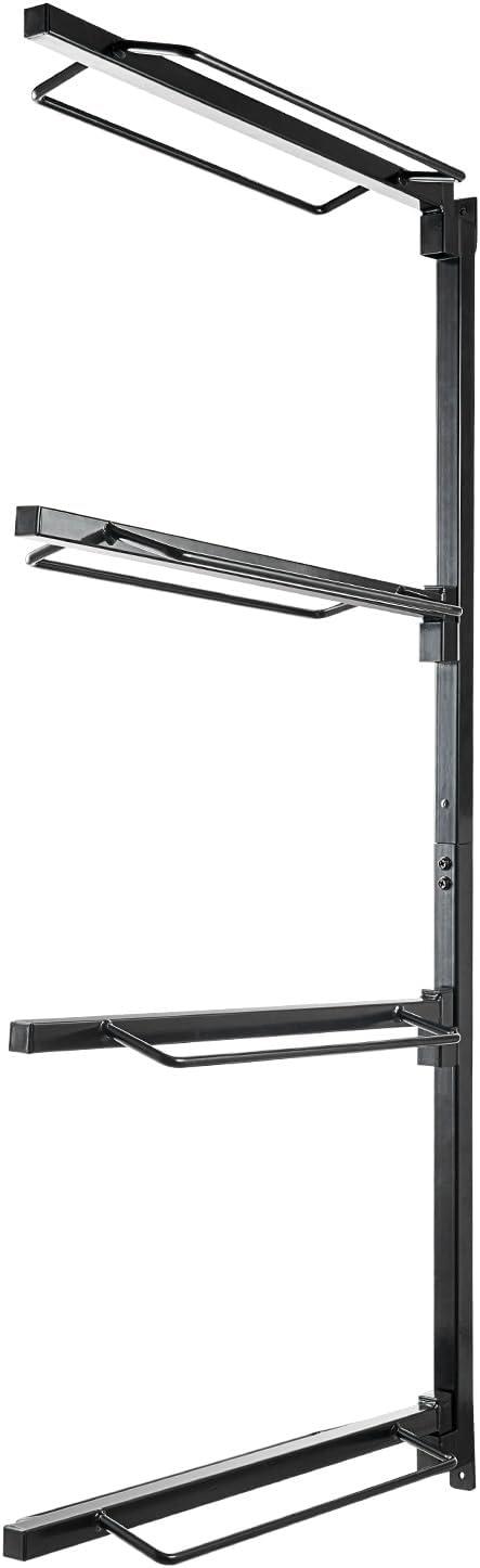 image:imageVEVOR Freestanding Saddle Stand 30 x 30 x 685 in 3 Tiers Saddle Rack Heavy Duty Saddle Blanket Holder with Removable amp Rotating Tiers English amp Western Saddle Rack for Tack Room OrganizationLarge 4 Tiers1 Pack