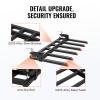 VEVOR Clamp on Debris Forks for 60 inch Buckets, 4560 lbs Loading Weight Pallet Forks for Loader, Tractor Buckets, Skidsteer, for Removing Limbs, Yard Waste and Debris(60″)