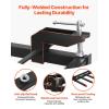 VEVOR Clamp on Debris Forks for 60 inch Buckets, 4560 lbs Loading Weight Pallet Forks for Loader, Tractor Buckets, Skidsteer, for Removing Limbs, Yard Waste and Debris(68.5″)