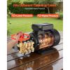 VEVOR Electric Pressure Washer Pump Kit, 1950 PSI, 3.2 GPM, Triplex Power Washer Pump with 5 HP Motor 240 V, Adjustable Water Pressure, for Washing Cars, Gardens, Exterior Walls, Machinery Equipment