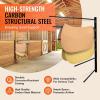VEVOR Freestanding Saddle Stand, 30 x 30 x 68.5 in, 3 Tiers Saddle Rack, Heavy Duty Saddle Blanket Holder with Removable & Rotating Tiers, English & Western Saddle Rack for Tack Room Organization(6 Tiers-1 Pack)