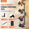 VEVOR Freestanding Saddle Stand, 30 x 30 x 68.5 in, 3 Tiers Saddle Rack, Heavy Duty Saddle Blanket Holder with Removable & Rotating Tiers, English & Western Saddle Rack for Tack Room Organization(Large 4 Tiers-1 Pack)