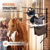 VEVOR Freestanding Saddle Stand, 30 x 30 x 68.5 in, 3 Tiers Saddle Rack, Heavy Duty Saddle Blanket Holder with Removable & Rotating Tiers, English & Western Saddle Rack for Tack Room Organization(6 Tiers-1 Pack)