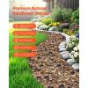 VEVOR Natural River Rocks, 1-2 inch 15 lbs, Decorative Multi-Color Pebble Stones, Smooth & Polished Garden Landscaping Stones, Paving Plant Rocks for Fish Tank, Flower Pots, Water Fountains, Pathways