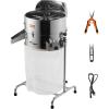 VEVOR 18″ Electric Bud Leaf Trimmer, Tillable Trimmer with 60W Adjustable Speed, Stainless-Steel Blades, Mesh Bag & Hand Pruner for Leaves, Bud