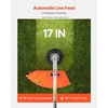 VEVOR Cordless String Trimmer, 43 cc 2-Stroke, Gas Powered Weed Wacker, 17″ Cordless Grass Trimmer, Multi-Functional Lawn Edger with Shoulder Strap & 3T Blade, Weed Eater for Quick Grass Cleaning(72.8 x 15 x 9.4 in)