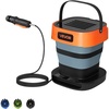 VEVOR Portable Cordless Pressure Washer with 2.64 Gal Tank, Foldable Power Washer 109 Max PSI 0.79 Max GPM, 3 Nozzles,Flexible 78.7 in Hose, Type-C Charging, for Bike Cleaning, Patio, Camping, Garden