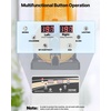 VEVOR Commercial Margarita Machine, 15L Single Tank Commercial Slushie Machine, 60 Cups Stainless Steel Margarita Smoothie Frozen Drink Maker, Slushy Maker for Home Party Restaurants Cafe Bars(15L)