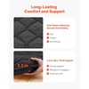 VEVOR Japanese Floor Mattress, Futon Mattress, 100% High Density Comfortable Foam, Foldable Tatami Mat with Storage Bag, Sleeping Pad for Camping Dormitory Yoga(Black)