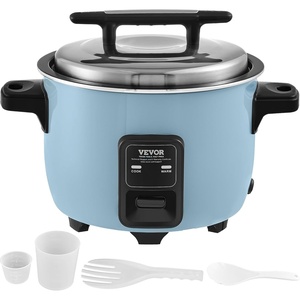 VEVOR Commercial Rice Cooker, 23-Cup Rice Cooker, 4.2L Large Rice Cooker and Warmer with Nonstick Inner Pot, Fast Cooking and 24-Hour Keep Warm, with Rice Cup and Paddle, cETL Approved(40 CUPS COOKED RICE)