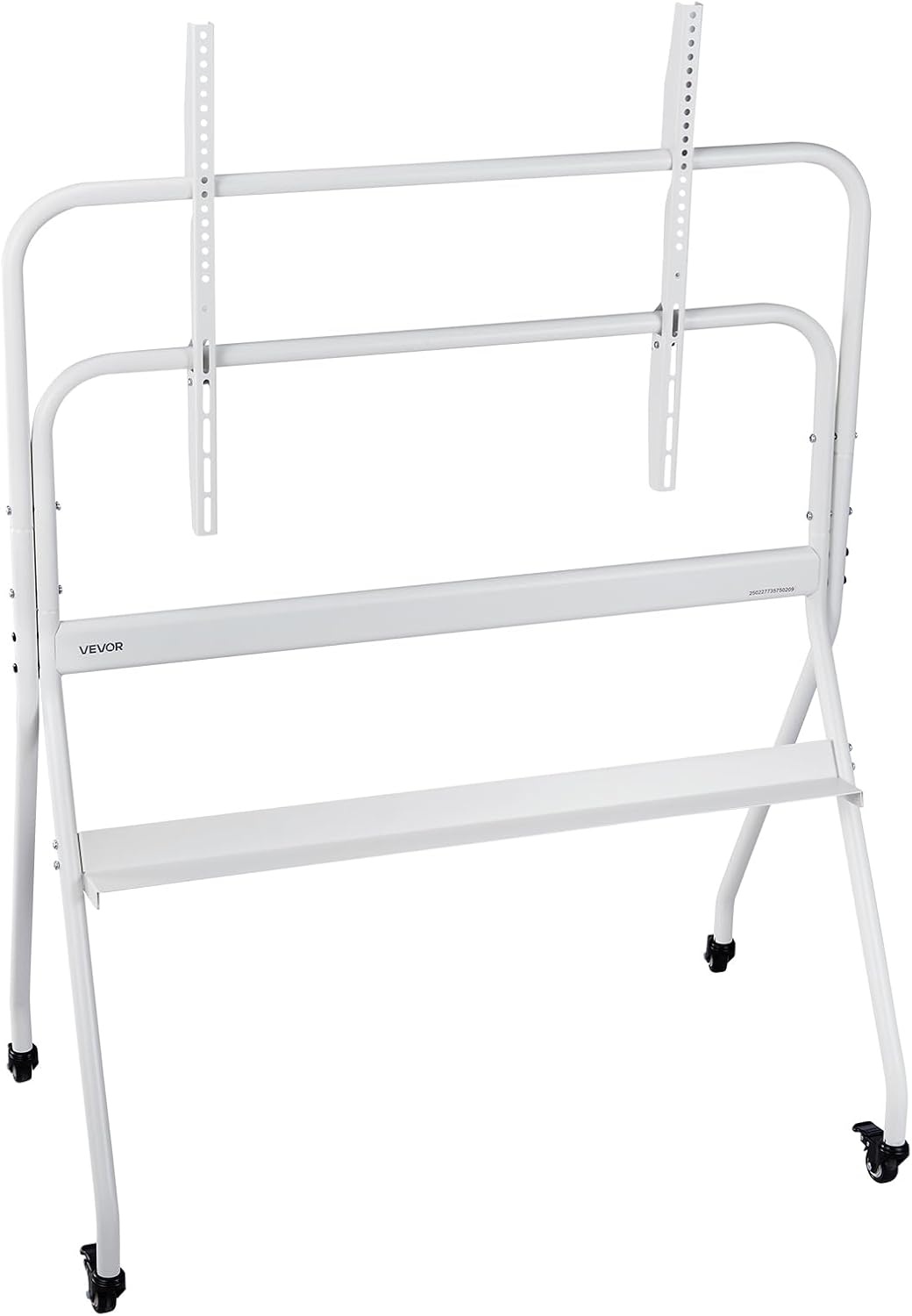 image:imageVEVOR Tripod Easel TV Stand for 4065 inch Flat ScreenCurved TVs Up to 99 lbs 18 LeftRight Rotation Portable TV Stand with Oak Wood Legs for Bedroom Living Room Studio MAX VESA 600 x 400 mmRolling