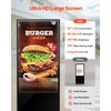 VEVOR 55 Inch Digital Signage Display, Touchscreen Digital Kiosk, Indoor Floor Standing Kiosk Display, 4K UHD LCD Screen, 2GB RAM & 32GB ROM, with WiFi/USB Input, Commercial Advertising Display
