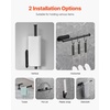 VEVOR Paper Towel Holder Under Cabinet, Stainless Steel Paper Towel Holders, Self Adhesive or Drilling Papers Towels Holder Wall Mount for Kitchen, Bathroom, Pantry(Under Cabinet)