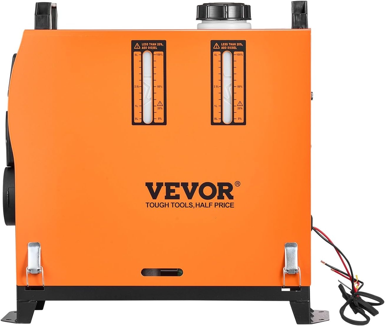 image:imageVEVOR 8KW Diesel Air Heater Muffler Diesel Heater 12V 8000W Diesel Parking Heater Remote Control Remote Control with LCD Switch for Car Bus Trucks MotorHome and BoatsOrange