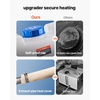 VEVOR Diesel Heater, 8KW, DC 12V/24V, Portable Diesel Air Heater with Remote Control and LCD Screen, Fast Heating Low Noise, 2.6 Gal Large Fuel Tank for Vehicles, Vans, RVs, Campers, and Trucks(Rectangular- Separate Tank)